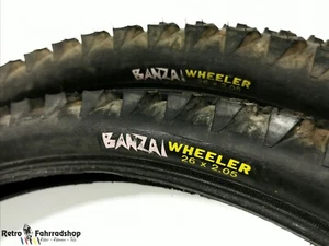 Wheeler Banzai Blackwall MTB Reifen 26x2,05 TOP Baujahr 1992 KULT TOP Retro RAR - Picture 1 of 9