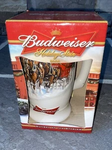 2006 BUDWEISER Holiday Beer Stein "SUNSET AT THE STABLES" with Box & COA - Picture 1 of 8
