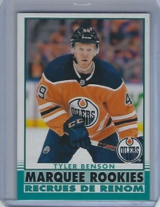 2020-21 O-Pee-Chee Retro #505 Tyler Benson Rookie Card - Picture 1 of 2