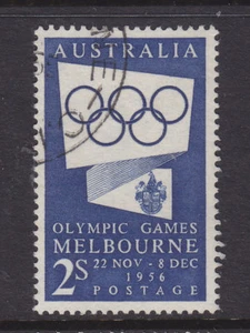 2/ BLUE OLYMPICS MELBOURNE V.F.USED. - Picture 1 of 1
