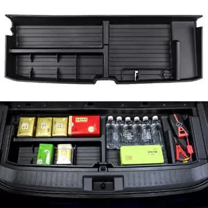 2020-24 Toyota Highlander Trunk Hidden Organizer Insert Cargo Hatch Storage Box - Picture 1 of 12