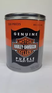 Vintage 2004 Harley-Davidson Motorcycles Jigsaw Puzzle in Tin 500 Pcs Hallmark - Picture 1 of 6