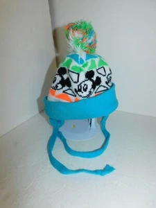 Mickey Mouse Vintage Rodel Neon Neunziger Winter Disney Mütze Kleinkind - Bild 1 von 10
