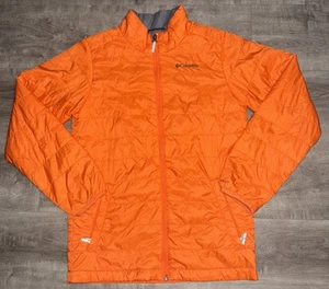 Columbia Jacket Youth Large Orange Omni Heat Insulated Puffer Jacket - Picture 1 of 6