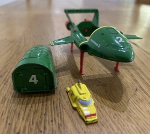 🎄🎅🎁 🎄 VINTAGE MATCHBOX THUNDERBIRD 2 MIT T4 - DIECAST - 1992 🎄🎅🎁 - Bild 1 von 3