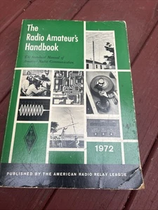 1972 The ARRL The Radio Amateurs Handbook HAM Vintage Przedmiot kolekcjonerski - Zdjęcie 1 z 6