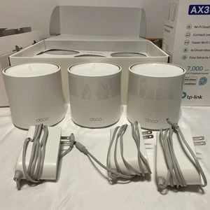 TP-LINK Deco X60, AX3000 Whole Home Mesh WLAN System, 3er Pack - Gebraucht - Bild 1 von 8