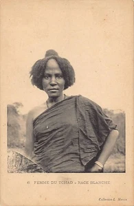Chad - Mujer de Chad - Raza Blanca - Publ. L. Martin 6 - - Tchad - Femme du Tch - Imagen 1 de 2