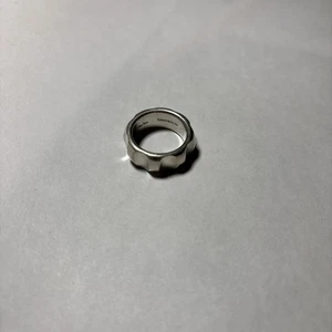 Tiffany And Company Paloma Picasso Groove Band Ring Sterling Silver Size 7 - Picture 1 of 4