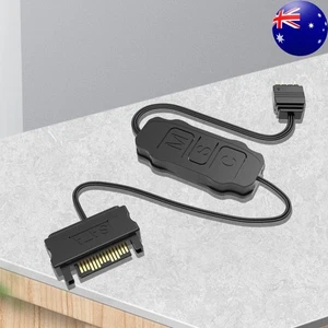 Mini Adapter Controller RGB Sync Controller Cable for PC Fan Light Strip - Afbeelding 1 van 18