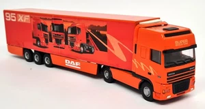 Lion Toys 1/50 - DAF 95 XF Super Space Cab Orange Diecast Model Truck - Picture 1 of 9