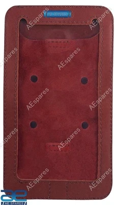 Universelle Leder Motorrad Tank Telefon Tasche Halter Magnetisch Kirschrot S2u - Bild 1 von 3