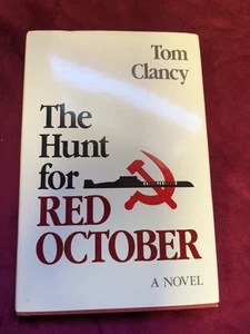 Hunt for Red October CLANCY 1st Edition, Naval Institute 1984 Late Printing EUC - Imagen 1 de 23