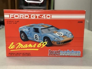1:43 JOUEF EVOLUTION diecast race car #6 FORD GT40 Le Mans 1969 #3006 - Picture 1 of 5