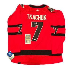Brady Tkachuk  Ottawa Senators Signed NHL Custom Jersey JSA COA - Bild 1 von 4