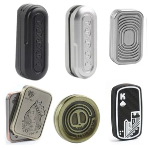 Magnetic Metal Fidget Toy EDC Poker Push Card Fidget Slider Stress Relief Toys - Bild 1 von 22