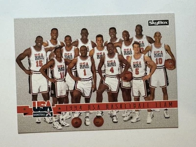 Баскетбольная команда США 1994 SkyBox No83 1994 - Изображение 1 из 2
