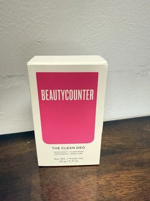 Beautycounter The Clean Desodorante 60 g/2,11 oz Rosa Limpia Nuevo con Caja Foto 1 de 4