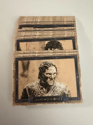 Rittenhouse Game Of Thrones: Art & Images Faces Of War 27 Card Set FW01-FW27 /75 - Image 1 of 2