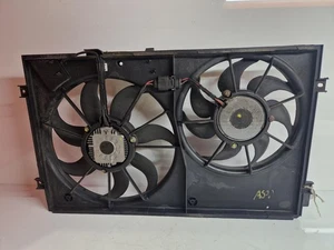 VOLKSWAGEN GOLF 1K MK5 2006 COOLING LEFT TWIN FAN 2.0L PETROL BVY 1K0959455EA - Picture 1 of 20