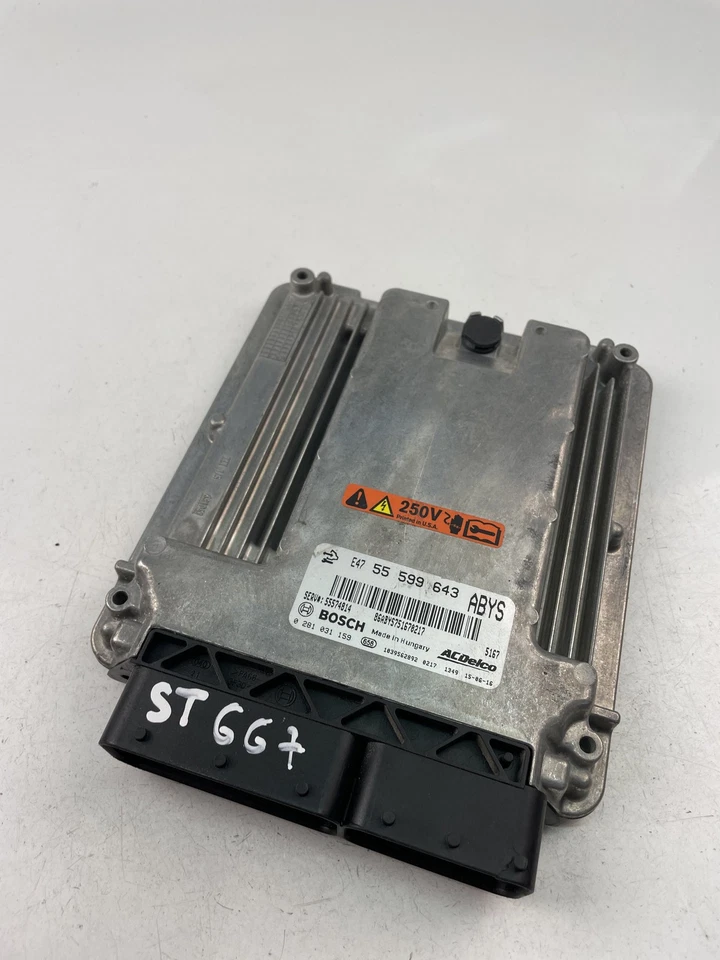Centralina motore OPEL INSIGNIA A G09 ECU 55599643 0281031159 28186554 - Immagine 1 di 4