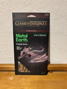Metal Earth Game of Thrones Drogon Steel Model Kit - Picture 1 of 3
