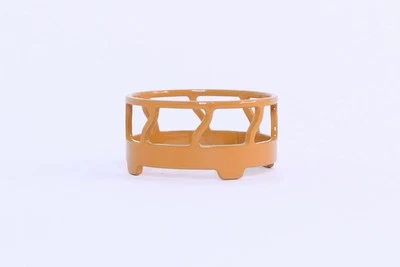 1/64 Metal Round Bale Feeder - Yellow - Image 1 of 2