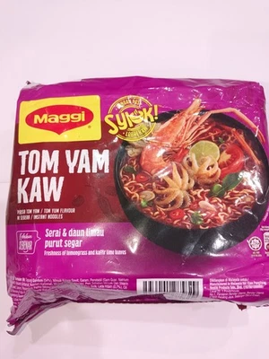 Maggi Mee-2minute Tom Yam Instant Noodles /5x75gram - Image 1 of 3