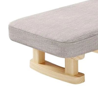 Sofa Footstool, Padded Shoe Changing Stool, Small Soft Ottoman Footstool with - Image 1 of 4