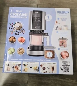 Ninja NC301 CREAMi Macchina per Gelato 7 in 1 con Contenitori e Coperchi per Pinte - Foto 1 di 2