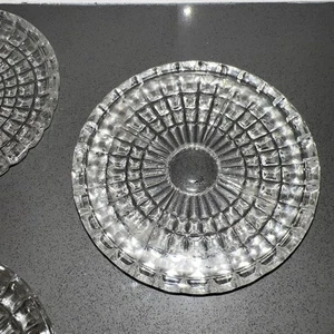 1987 Blarney Original 24 % Bleikristall Set 7 Untersetzer überbacken Stil 5068 - Bild 1 von 5