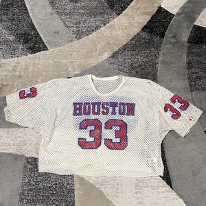 Vintage Champion Houston Trikot Herren XL weiß Football NCAA Mesh Nylon USA 90s - Bild 1 von 13