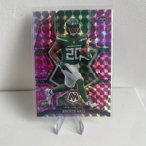 2022 NFL Mosaic Breece Hall Pink Prizm Rookie Card RC #307 - Bild 1 von 2