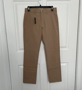 J.Crew Crewcuts Boys Slim-fit Tech Chino Pant British Khaki Size 14 - Picture 1 of 10