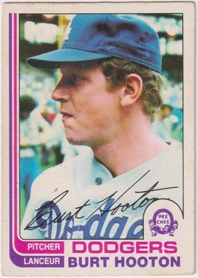 1982 O-pee-chee MLB #315 Burt Hooton Dodgers Cubs Foto 1 de 2