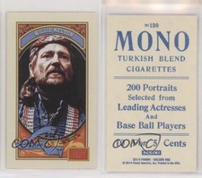 2014 Panini Golden Age Mini MONO Blue Back Willie Nelson #130