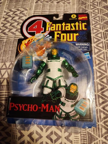 Marvel Hasbro Legends Series Retro Fantastic Four Psycho-Man 6-inch Action Figur Cover