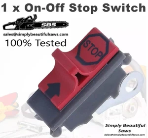 Husqvarna 61 136 246 254 266 288 395 On Off Kill Start/Stop Switch. 100% TESTED - Picture 1 of 8