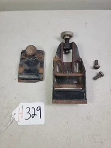 VINTAGE GAGE NO 2 TRANSITIONAL WOOD PLANE FROG & LEVER CAP 1-3/4" HARDWARE H329 - Picture 1 of 15