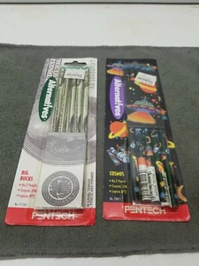 Alternatives Pentech Pencils Big Bucks & Cosmos Retro 90s 1990s Pencil New - Picture 1 of 4