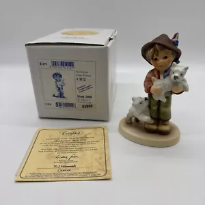 Hummel #2008 ~ Frisky Friends ~ 4.25" ~ Limited Edition ~ Boy w/ Puppies ~ MIB - Picture 1 of 22