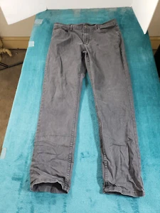 English Laundry Jeans Sz 34x32 Mens Gray Stretch Pants Mid Rise Straight - Picture 1 of 13