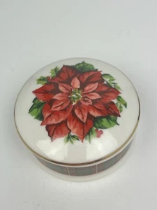 Caja de baratijas de colección Navidad hueso de pascua China vacaciones papel independiente - Imagen 1 de 13