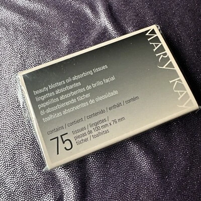 New In Package Mary Kay Beauty Blotters Oil-Absorbing Tissues ~ Fast Ship - Image 1 of 4