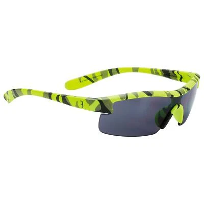 Gafas de sol BBB BSG-54 para niños con montura duradera amarillo mate camufladas/lentes de humo Foto 1 de 4