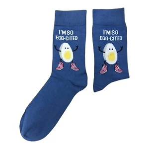 Lustige Eiersocken/Spaßsocken/Niedliche Socken/Unisex Socken/Eiergeschenke - Bild 1 von 1