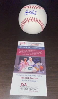 NEW YORK NYY YANKEES GERRIT COLE SIGNED ROMLB BALL BASEBALL JSA COA - Image 1 of 3