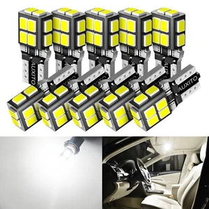 AUXITO White 168 194 LED Interior Bulbs T10 for Toyota Dome Map Trunk Door Light - Picture 1 of 10
