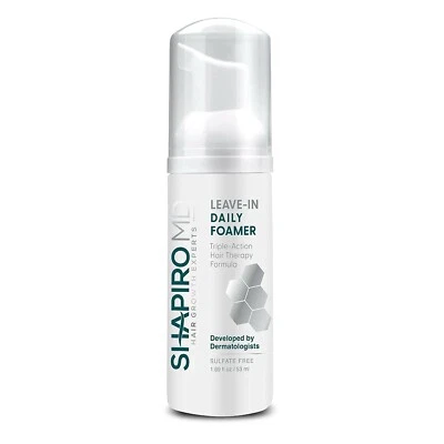 Shapiro MD Hair Loss Leave-In Daily Foam, Vegan Formula with DHT Blockers - Image 1 of 4
