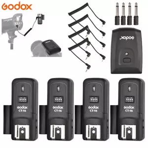 Godox CT-16 16-Channel Camera Wireless Radio Flash Trigger Transmitter Receiver - Picture 1 of 18